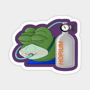 Pepe Hopium Magnet