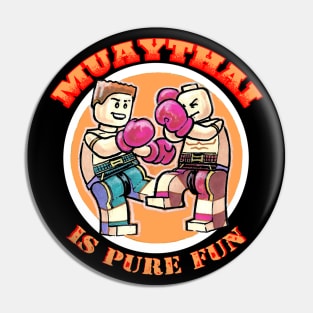 muay thai lego fun Pin