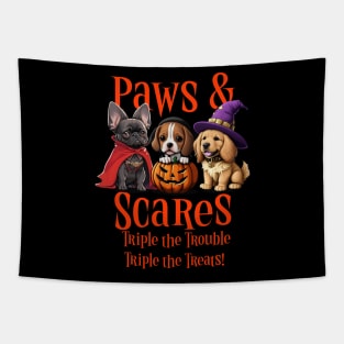 Paw & Scares Tapestry