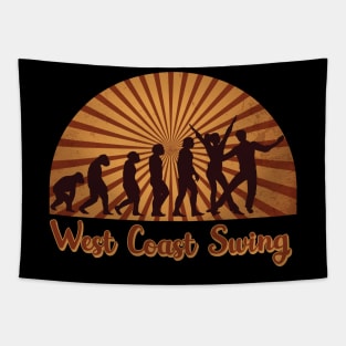 West Coast Swing Evolution Design 2 Tapestry