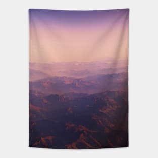 Violet Mountains Tapestry