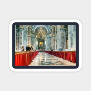 Saint Peter's Basilica, Vatican City, Rome, Italy Magnet