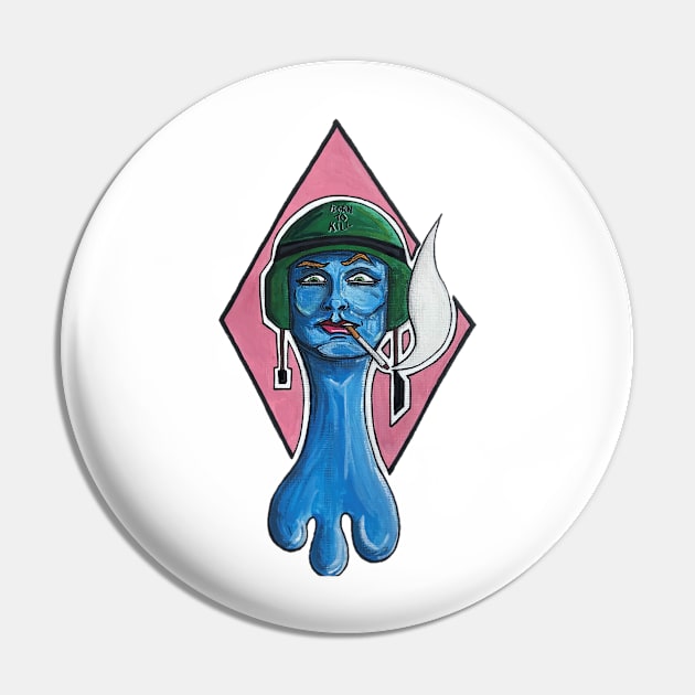 Army Blues Pin by PaulOrde