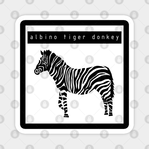 Zebra Description Magnet by TenomonMalke