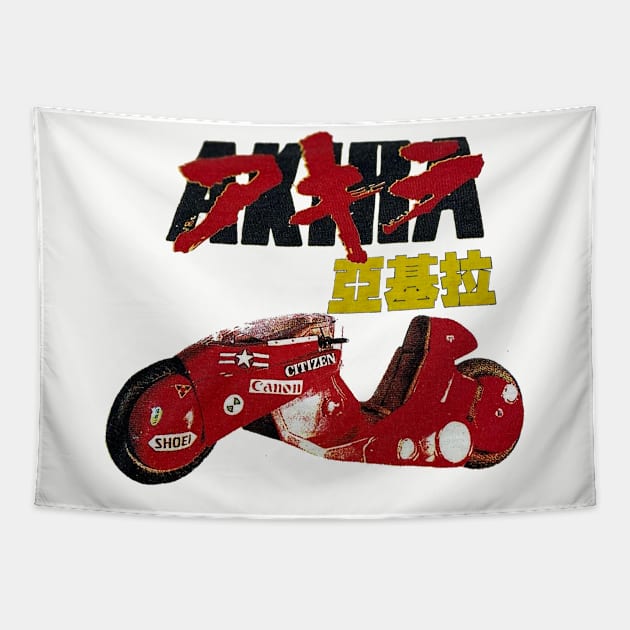 Akira Tapestry by QDRC.ART