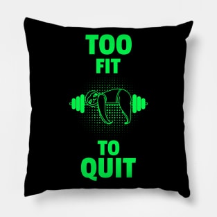 Funny sport wear Pillow