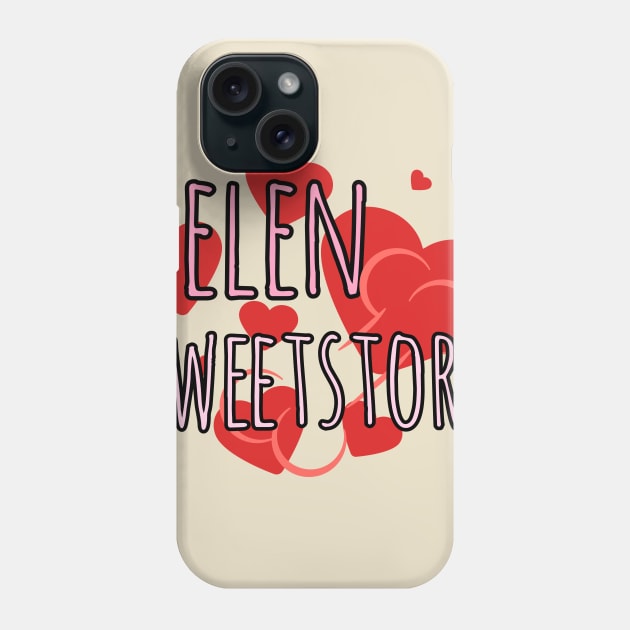 Helen Sweetstory Phone Case by Courtney's Creations