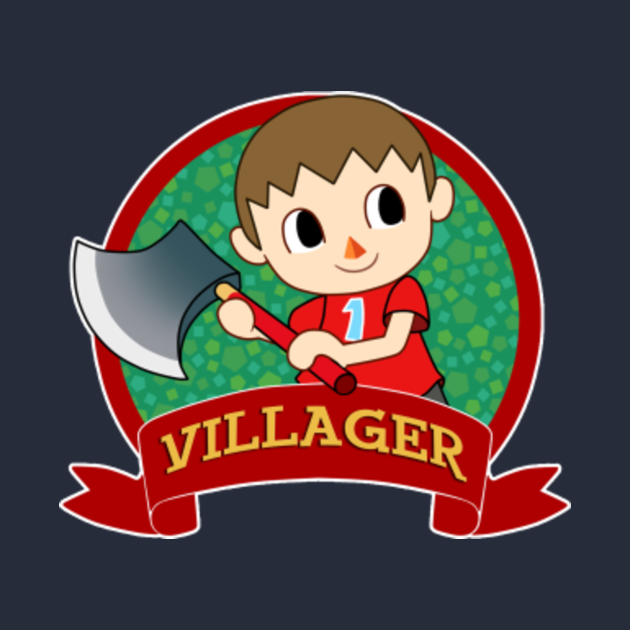 Download Animal Crossing - Boy Villager - Gamer - T-Shirt | TeePublic