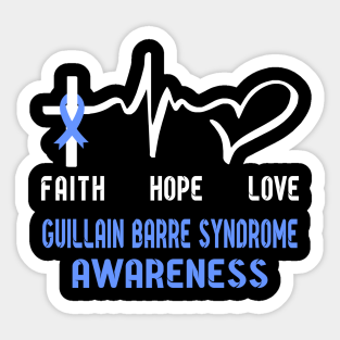 Guillain Barre Syndrome Gbs Awareness Stickers Teepublic