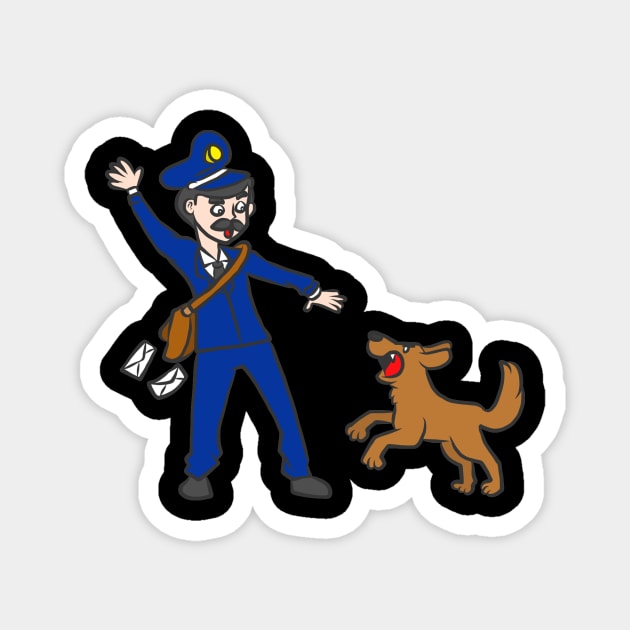 POSTMAN Magnet by KK-Royal