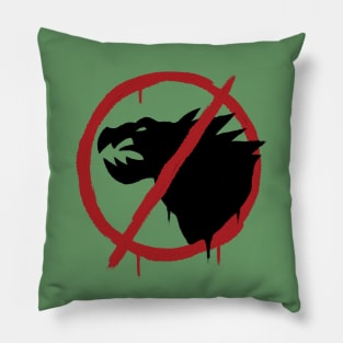 Death to the King of Kaiju Pillow