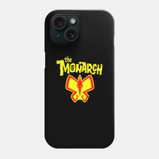 The Monarch (Black Print) Phone Case