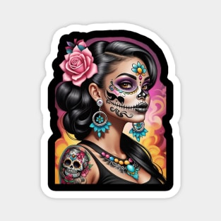 Catrina - Dia De Los Muertos Magnet