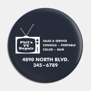 Phil's TV Repair Pin