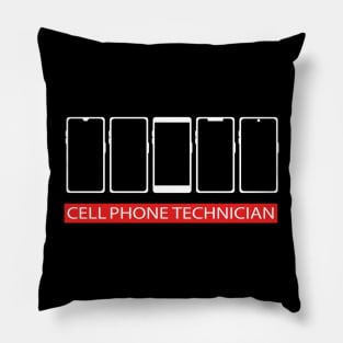 Best design cell phone technician mobile phones repairman Pillow