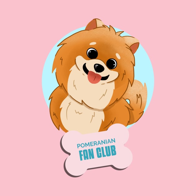 Cute Pomeranian Lover by Tip Top Tee's