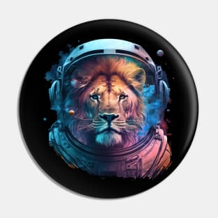 space lion Pin
