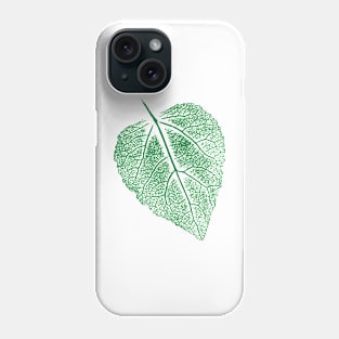 Leaf Linden Tree - Imprint Leaves Design Phone Case