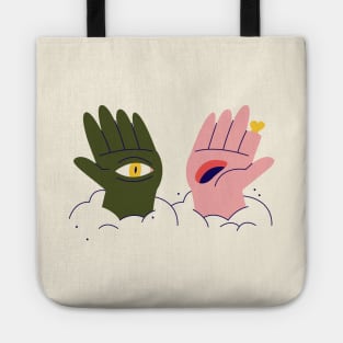 Graveyard high five Tote