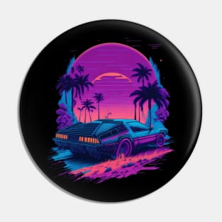 Cyberpunk Car Pin