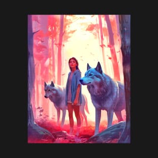 That girl who communicated with Wolves T-Shirt