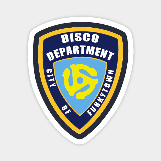 Disco Police Magnet by djbryanc