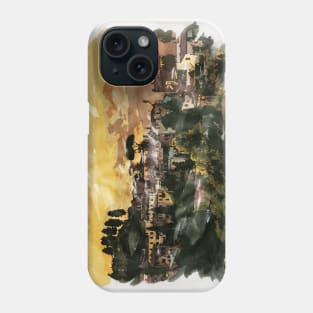 Tuscany Italy Historic Countryside treasures considered one of a kind worldwide Phone Case