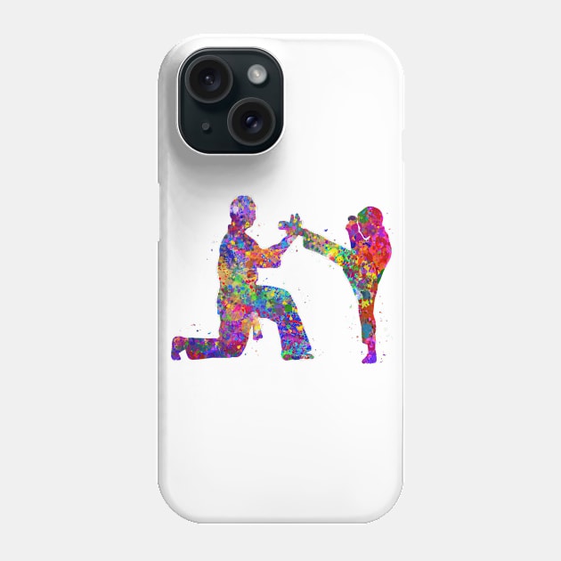 Taekwondo kids Phone Case by Yahya Art