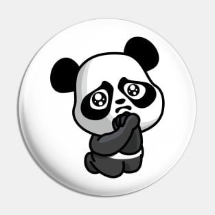 Cute and Adorable Crying Baby Panda Animal Pin