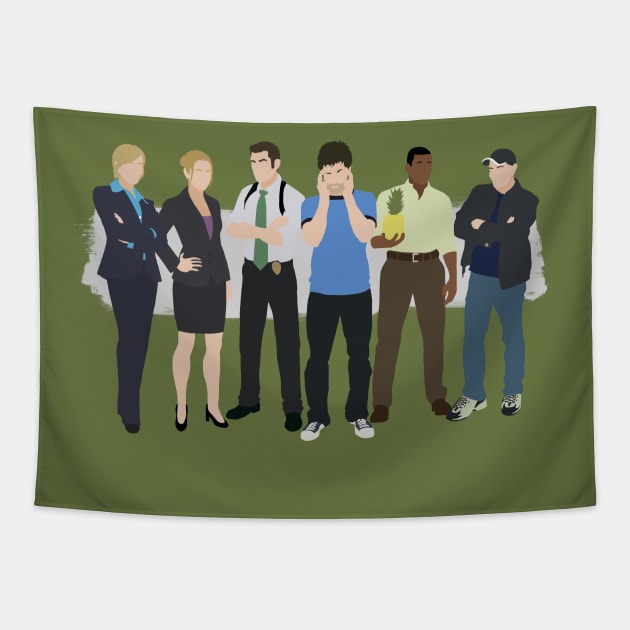 Psych Detective Agency Tapestry by MrSaxon101