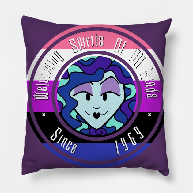 HM Love: Genderfluid Pride Pillow by SteampunkSeahorse