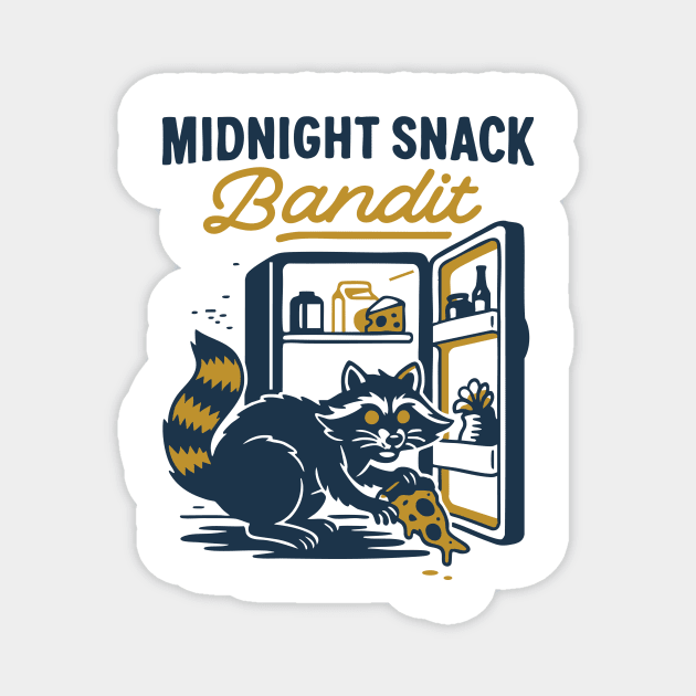 Midnight Snack Bandit Magnet by stayfrostybro