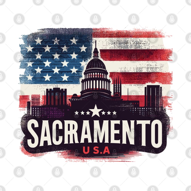 Sacramento City by Vehicles-Art