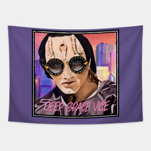 Deep Space Vice Murder Lizard Spy Tapestry