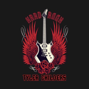 Fly Wings Guitar Tyler Childers T-Shirt