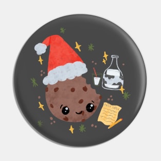 Milk & Cookies for Santa Pin