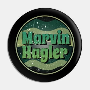 Great Gift Marvin For Name Retro Styles Color 70s 80s 90s Pin