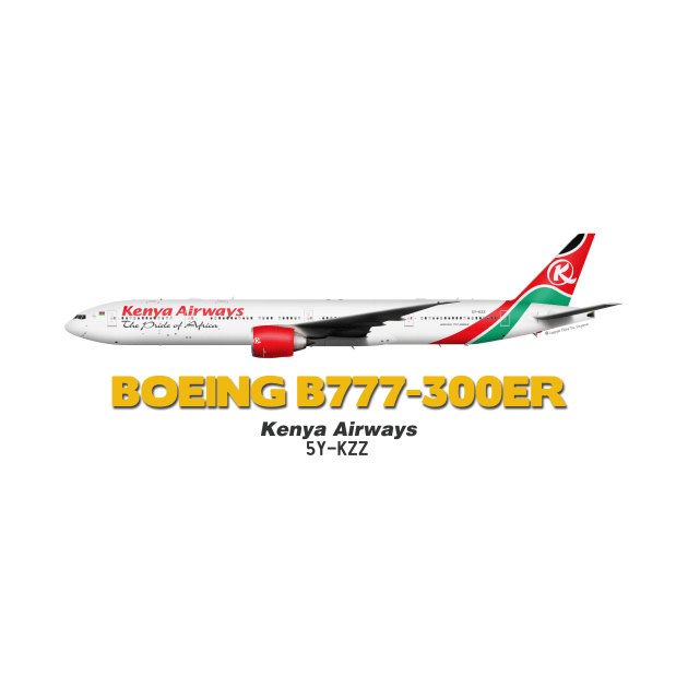 Boeing B777-300ER - Kenya Airways by TheArtofFlying