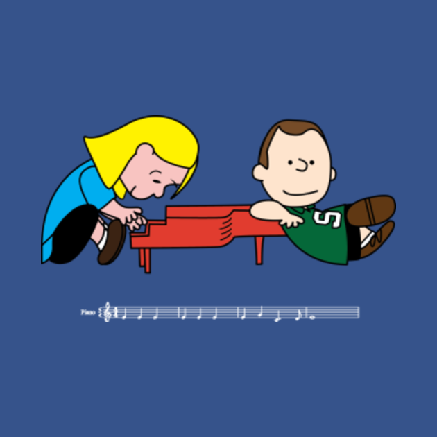 Peanuts Piano Peanuts Piano Kids TShirt TeePublic