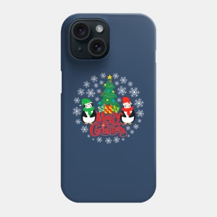 Christmas Penguines Phone Case