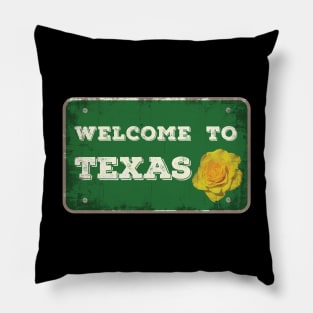 Yellow Rose Of Texas Pillow