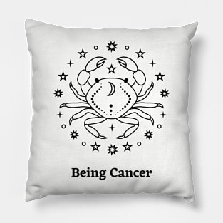 Being Cancer Pillow