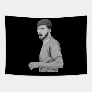 Ruben DIas Black and White Version Tapestry