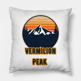 Vermilion Peak Pillow