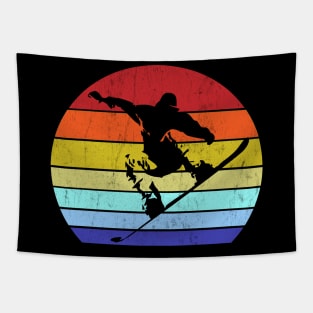 snowboarder Tapestry