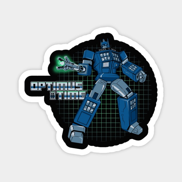 Optimus Time Magnet by FOUREYEDESIGN