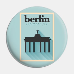 Berlin Poster Design Pin