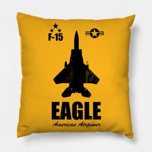 F-15 Eagle (distressed) Pillow