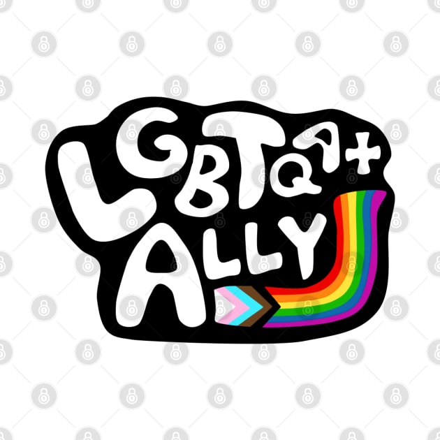 LGBTQA+ Ally by LunarCartoonist
