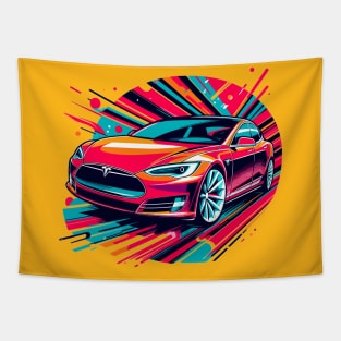 Tesla Model S Tapestry